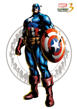 Marvel vs. Capcom 3 - Captain America